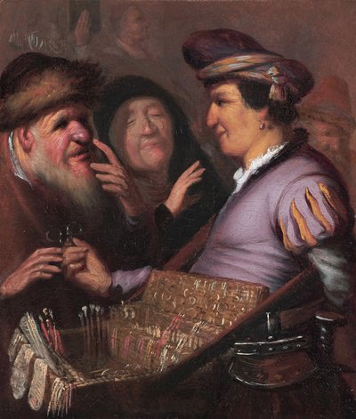 The Spectacle-Pedlar by Rembrandt van Rijn